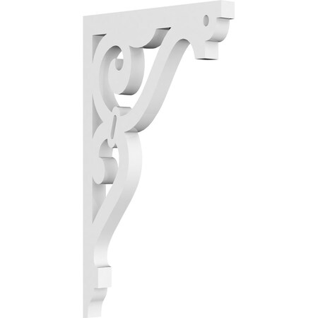 Finley Architectural Grade PVC Bracket, 5/8W X 6D X 10H
